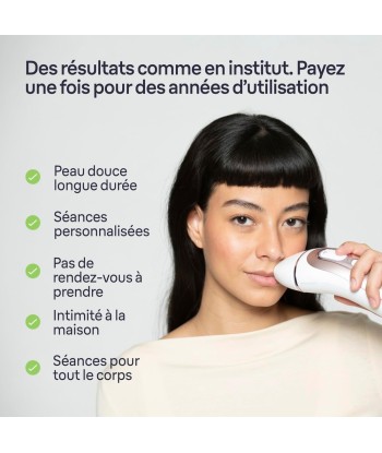 Épilateur À Lumière Pulsée Intelligent Silk·expert Pro 7 Application Vanity-case Rasoir Venus 4 Têtes Intelligentes Visage Et Corps Les magasins à Paris