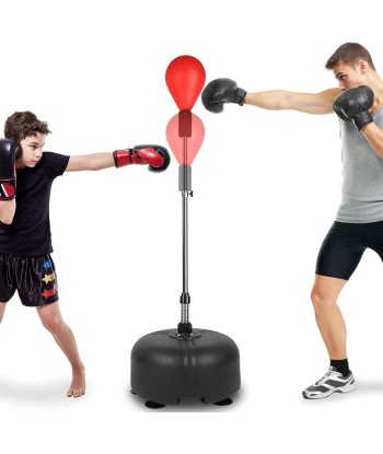 Punching Ball sur Pied Enfant Sac de Frappe Boxe avec Base à 6 Ventouses Hauteur Réglable 135-155 cm Vous souhaitez 