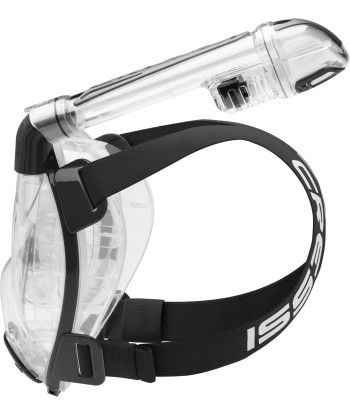 Cressi Duke Masque Complet Intégral Snorkeling Tuba Dry Mixte Adulte Taille M/L TRANSPARENT/NOIR de la marque