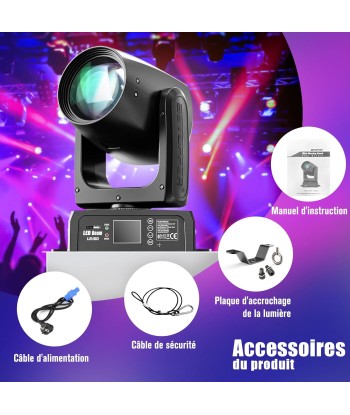 Projecteur Luminaires 150W Tête Mobile Dmx 512 RGBW 12 Gobos 12 Couleurs Activation Sonore d'Europe débarque