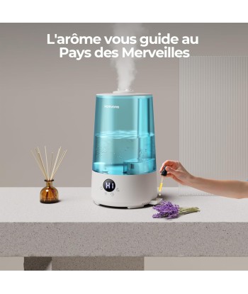 Humidificateur Air 3.6L Cool Mist Top-Fill 19dB Silencieux Plusieurs Modes 7 Couleurs Autonomie 34h de votre