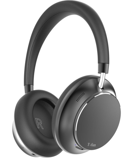 Casque Sans Fil Réduction du Bruit Hybride Audio Spatial Mode Transparence Bluetooth 5.3 Egaliseur Personnalisé Via Application Autonomie 55h NOIR s'inspire de l'anatomie humaine