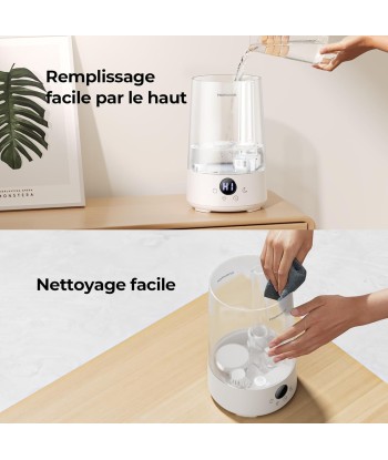 Humidificateur Air 3.6L 16dB Silencieux Plusieurs Modes 7 Couleurs Autonomie 34h En savoir plus