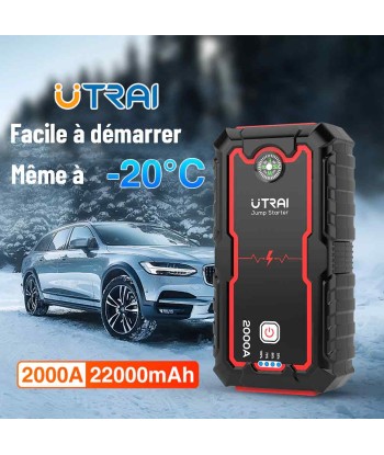 Booster Batterie Voiture Diesel 2000A à prix réduit toute l'année