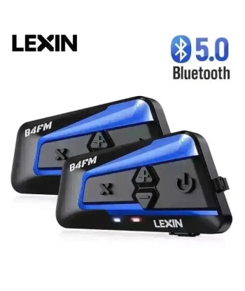 Intercom casque moto bluetooth LEXIN - 10 pilotes en ligne