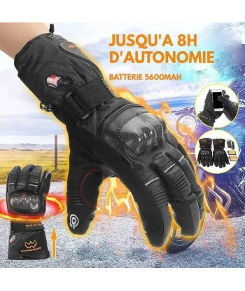 Gants moto Hiver Chauffant JUSQU'A -70%! 