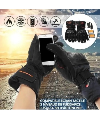 Gants moto Hiver Chauffant JUSQU'A -70%! 