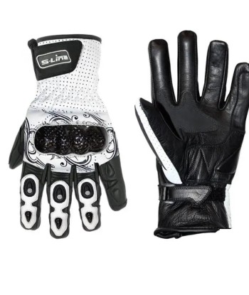 Gants moto été cuir femme - Homologués CE (KP1) suggérées chez