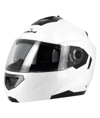 Casque moto modulable - Blanc S520 d'Europe débarque