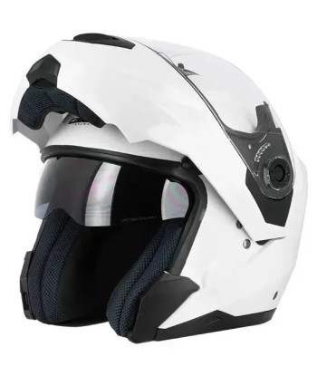 Casque moto modulable - Blanc S520 d'Europe débarque