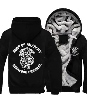 Veste polaire SONS OF ANARCHY chez Cornerstreet bien 