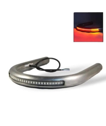 Boucle arriere café racer 175mm + Eclairage LED destockage