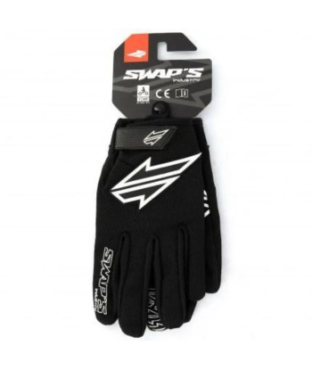 Gants Moto cross Noir -Homologué en linge