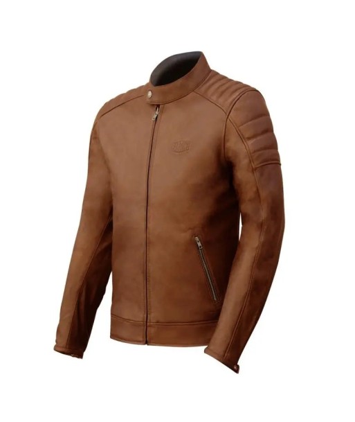 Blouson moto Cuir homme -Gt Trophy Cognac du meilleur 