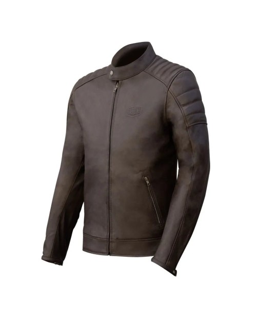 Blouson moto Cuir Homme - GT  Trophy Marron Les êtres humains sont 