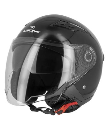 Casque moto jet - NOIR pas cheres