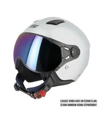 Casque moto Jet  - Aviateur Gris Mat pour bénéficier 