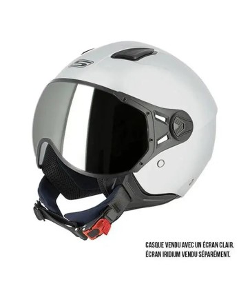 Casque moto Jet  - Aviateur Gris Mat pour bénéficier 