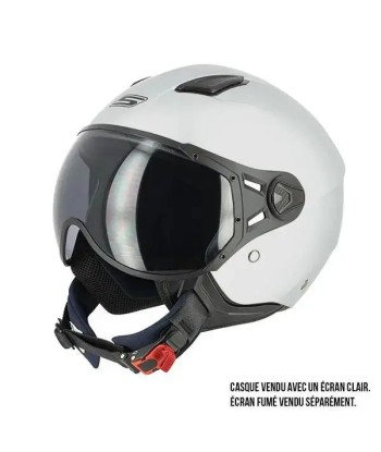 Casque moto Jet  - Aviateur Gris Mat pour bénéficier 