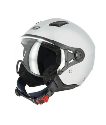 Casque moto Jet  - Aviateur Gris Mat pour bénéficier 