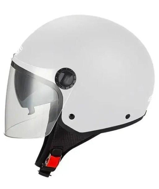 Casque moto Jet R-FULLY - BLANC pas cher chine