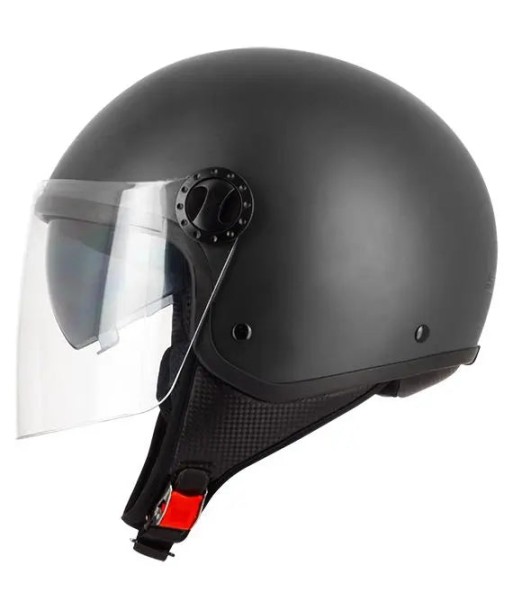 Casque Jet Noir MAT R-FULLY à prix réduit toute l'année