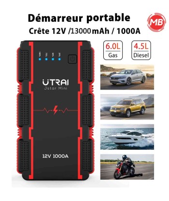 Booster Batterie Moto (1000A) de France