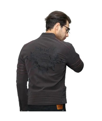 Blouson cuir homme - Sino Skulls SOLDES store