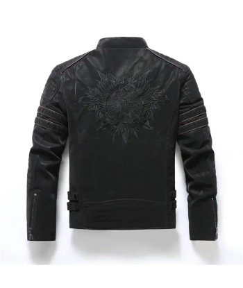 Blouson cuir homme - Sino Skulls SOLDES store