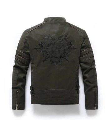 Blouson cuir homme - Sino Skulls SOLDES store