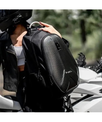 Sac a dos moto Carbone XGP-V2 brillant des détails fins