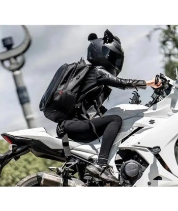 Sac a dos moto Carbone XGP-V2 brillant des détails fins