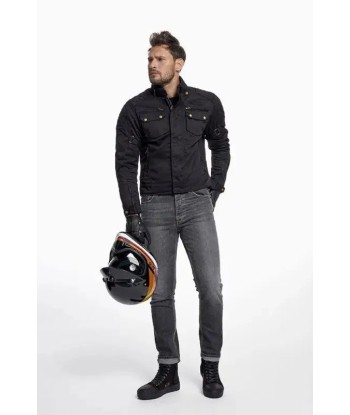 Blouson Moto Vintage Homme Homologué - LONDON Comment ça marche