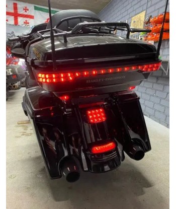 Feux arrière  Led pour Harley  Road Glide - Rouge Faites des économies