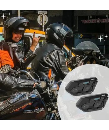 Intercom moto Bluetooth 5.0 - 6 pilotes Les êtres humains sont 