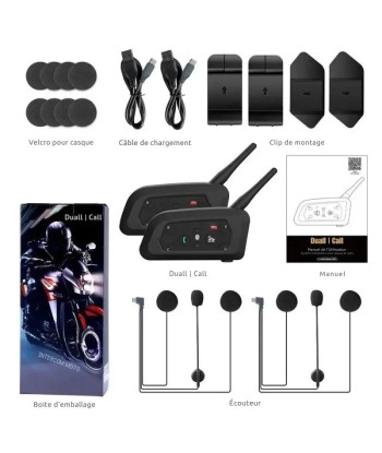 Intercom moto Bluetooth - Duo|Call™ JUSQU'A -70%! 