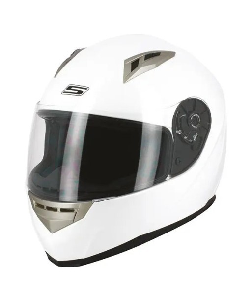 Casque Moto Femme Integral BLANC - S448 Fin de série