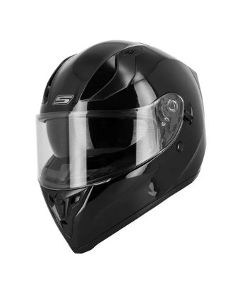 Casque de moto femme Noir Brillant- S441 VENGE de l' environnement