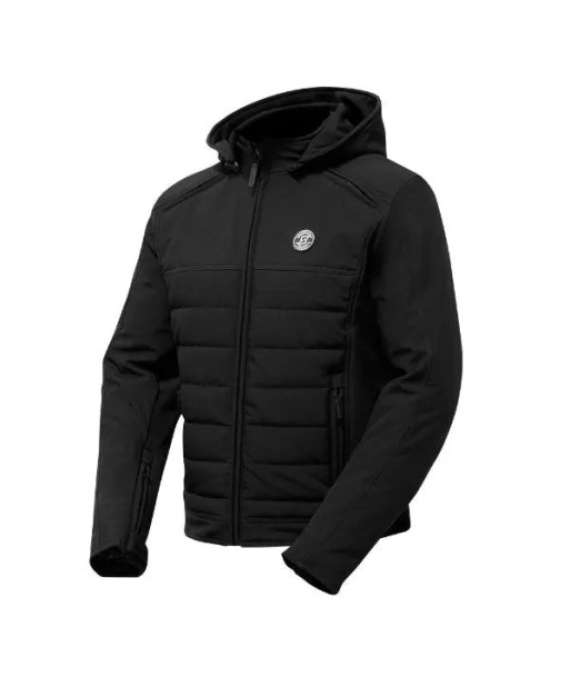 Blouson Moto Textile Urbain Homme Noir la livraison gratuite