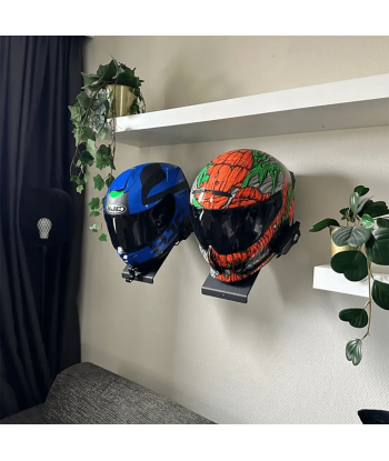 Support casque moto mural d'Europe débarque