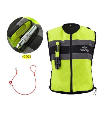 Gilet Airbag Moto | TS4 Jaune vente chaude votre 