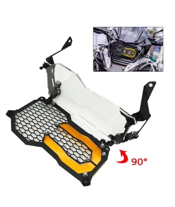 Grille de Protection pour phares moto BMW R 1250 GS / Adventure Amélioration de cerveau avec