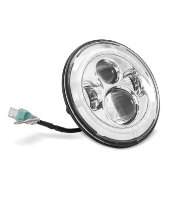 Phare LED 7" compatible Harley Davidson - Chrome de la marque