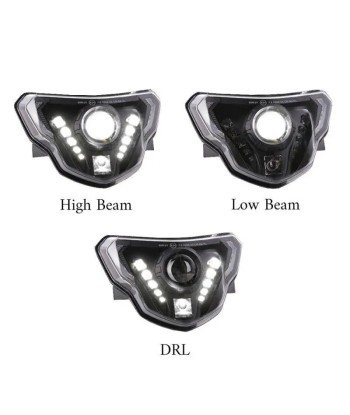 Phare LED moto QL5 pour BMW G 310 GS / R 16-20 Feux avant ECE ouvre sa boutique