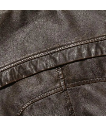 Veste Cuir Homme style Cafe racer d'Europe débarque