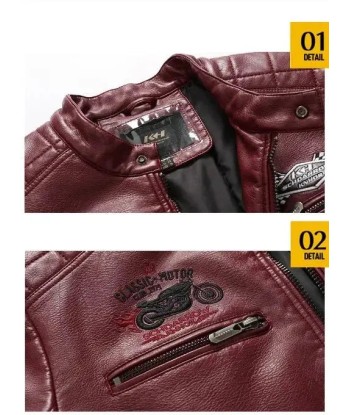 Blouson cuir homme vintage - Cafe Racer plus qu'un jeu 