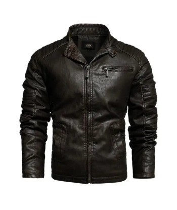 Blouson biker homme vintage Fin de série