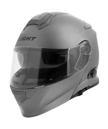 Casque Moto Modulable Bluetooth - Gris 2024