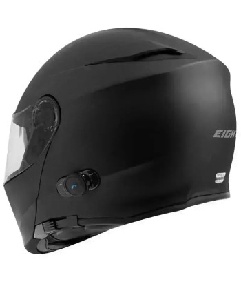 Casque Moto Bluetooth intégré - Noir sur le site 