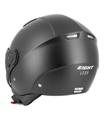 Casque moto aviateur - S779 LEOV Noir Mat prix pour 